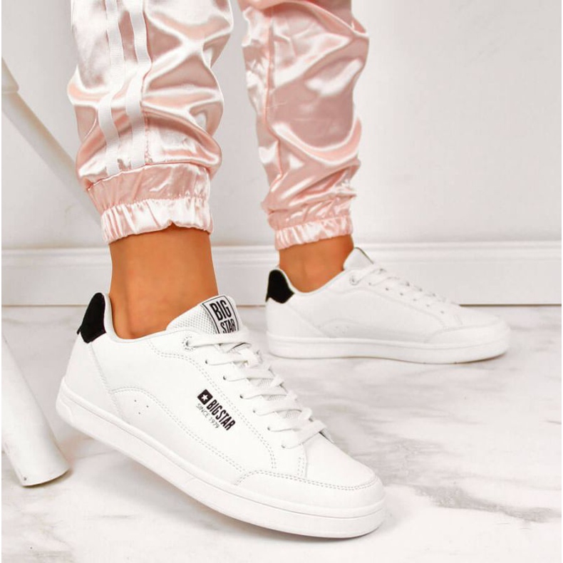 Calzado deportivo de ecopiel Big Star W II2743219 blanco 2 Calzado deportivo de ecopiel Big Star W II2743219 blanco 2