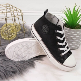 Zapatillas de cuero ecológico Big Star Jr II374003 negro 3