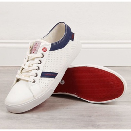 Deportivas bajas de piel ecológica Cross Jeans M II1R4005C blanco 1 Deportivas bajas de piel ecológica Cross Jeans M II1R4005C blanco 1