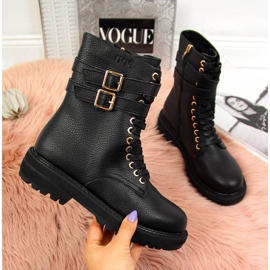 Botas negras con hebillas Goe W II2N4023 negro 1 Botas negras con hebillas Goe W II2N4023 negro 1