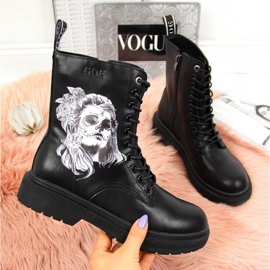 Botas de piel Goe W II2N4046 negro 1 Botas de piel Goe W II2N4046 negro 1