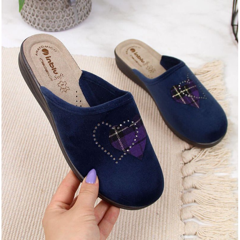 Zapatillas de casa Inblu W ARC1 azul marino 1