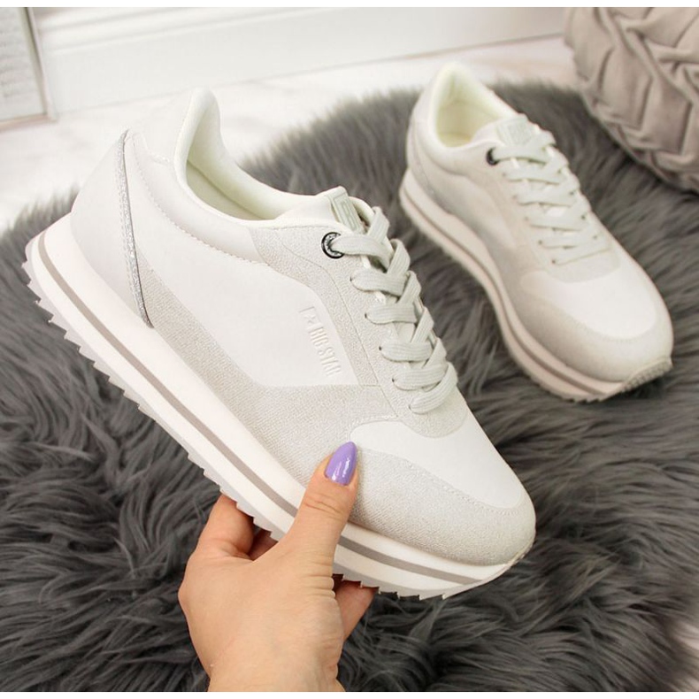 Zapatos en la plataforma Big Star W II274216 blanco 1