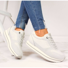 Zapatos en la plataforma Big Star W II274216 blanco 5