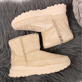 Botas de nieve gamuza News W EVE311B beige 5