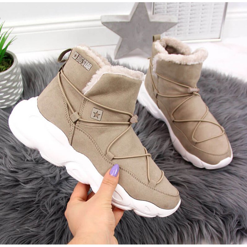 Botas de nieve Big Star W II274263 beige 1
