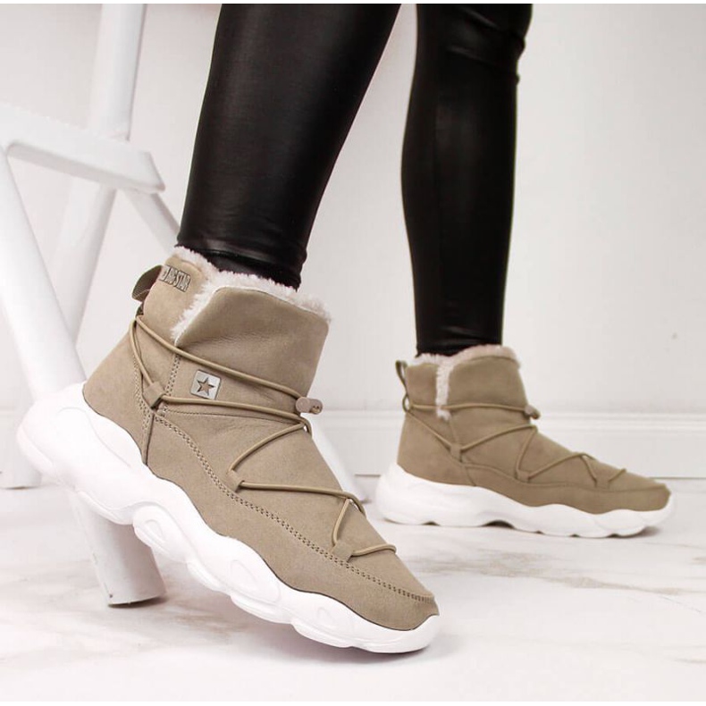 Botas de nieve Big Star W II274263 beige 2