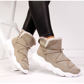Botas de nieve Big Star W II274263 beige 5