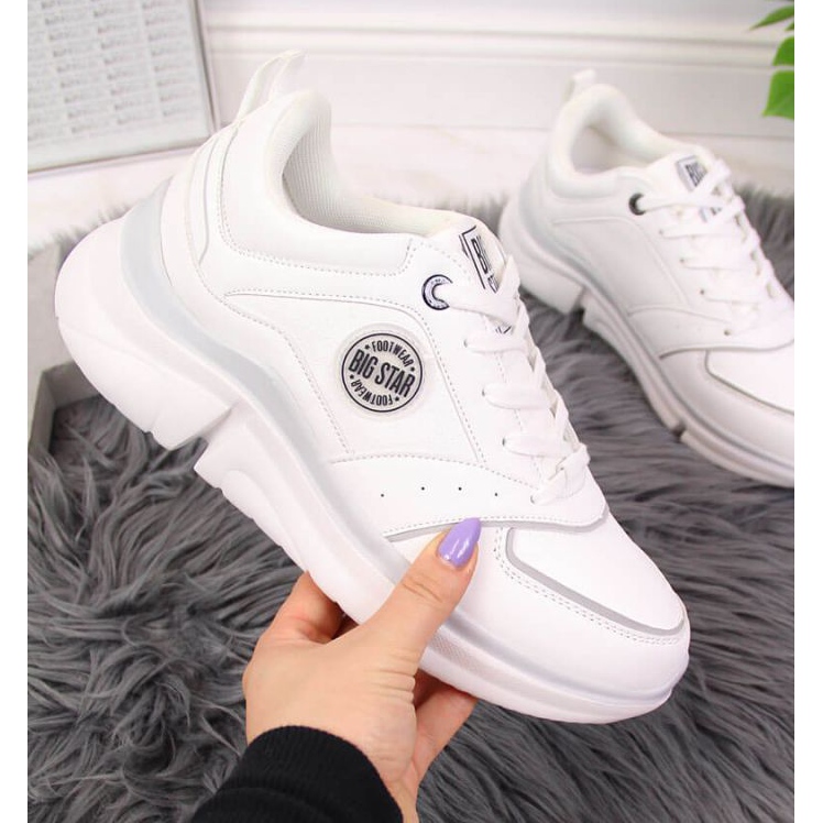 Calzado deportivo en la plataforma Big Star W II274314 blanco 1