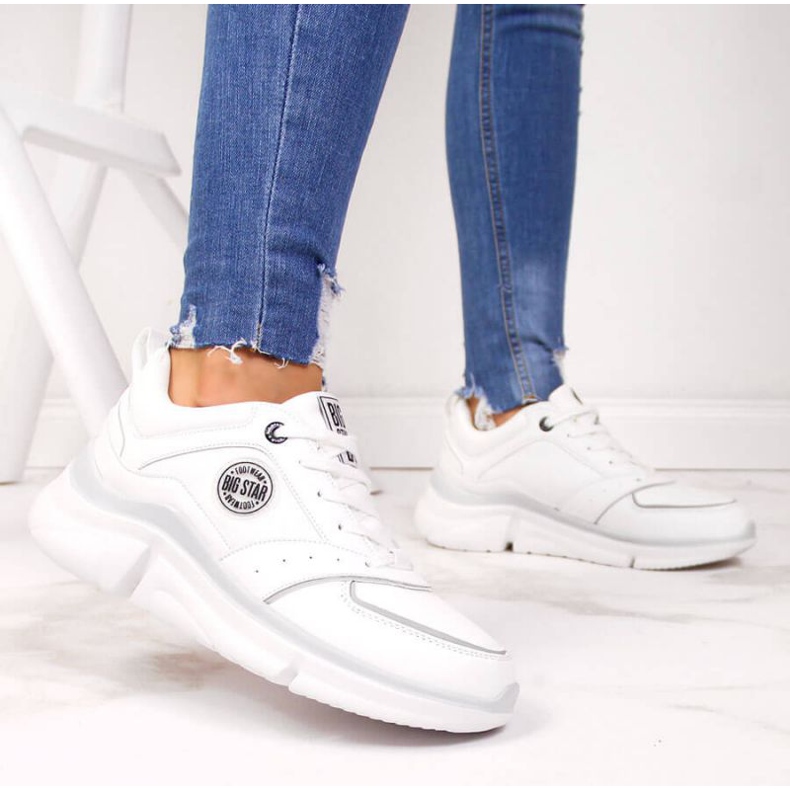 Calzado deportivo en la plataforma Big Star W II274314 blanco 2