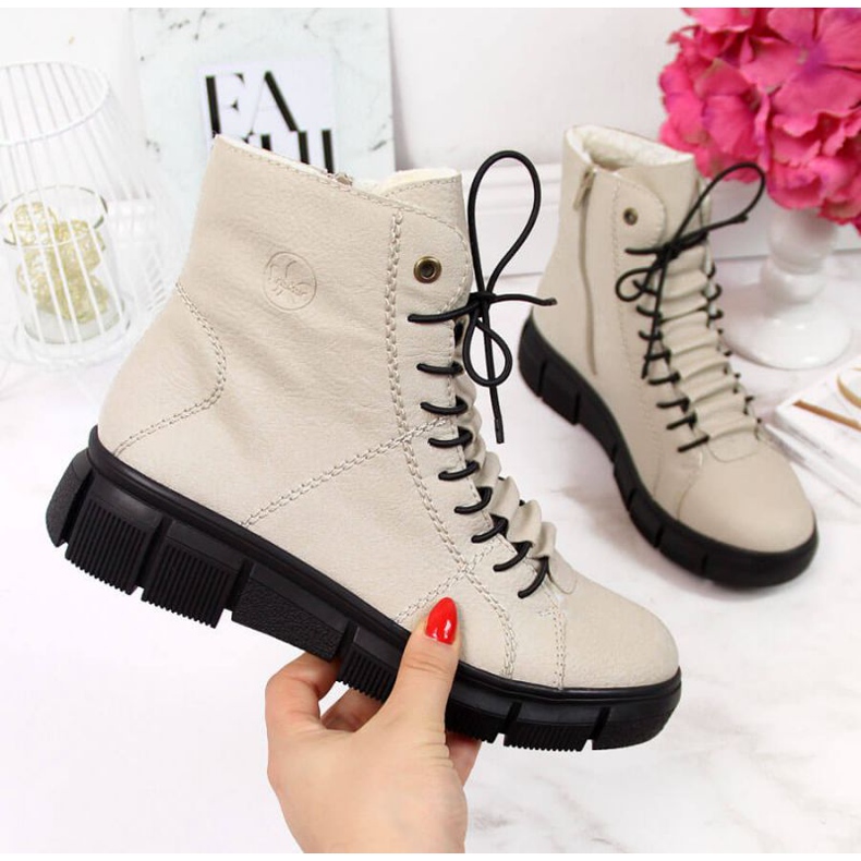 Botas aislantes Rieker W X3428 beige 1
