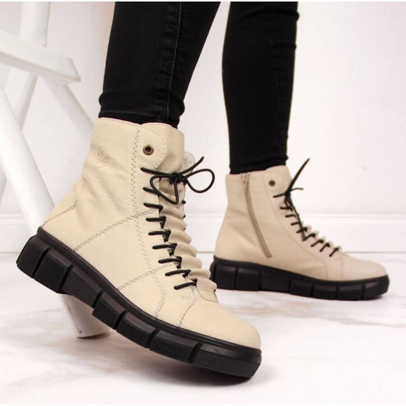 Botas aislantes Rieker W X3428 beige 2