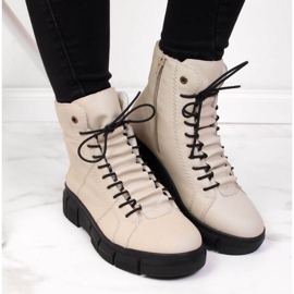 Botas aislantes Rieker W X3428 beige 3