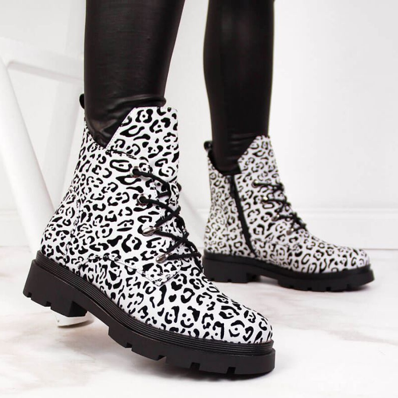Botas aislantes Filippo W PAW284B blanco negro 2