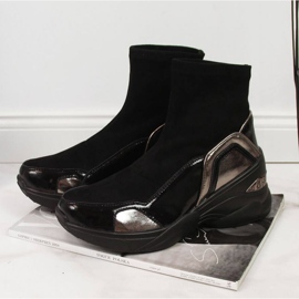 Zapatos de cuña negros de T.Sokolski W SCA140 4