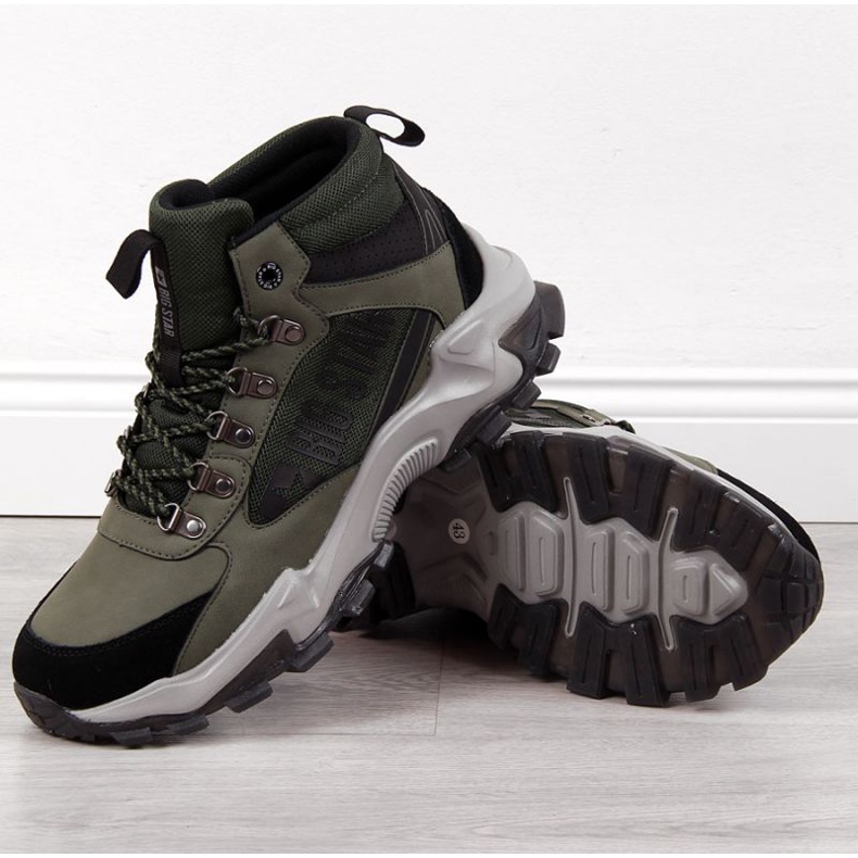 Botas caqui Big Star M INT1625A verde 1 Botas caqui Big Star M INT1625A verde 1