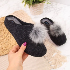 Pantuflas Panto Fino W INT1626A negro 1