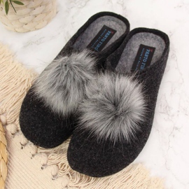 Pantuflas Panto Fino W INT1626A negro 5