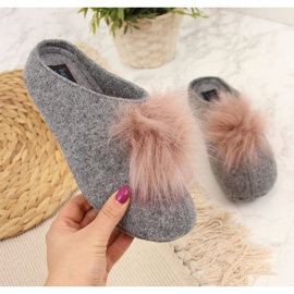 Pantuflas Panto Fino W INT1626B gris 1