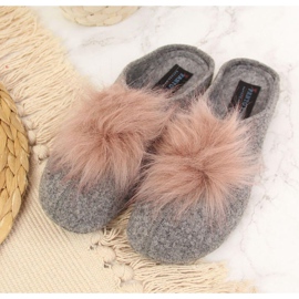 Pantuflas Panto Fino W INT1626B gris 4