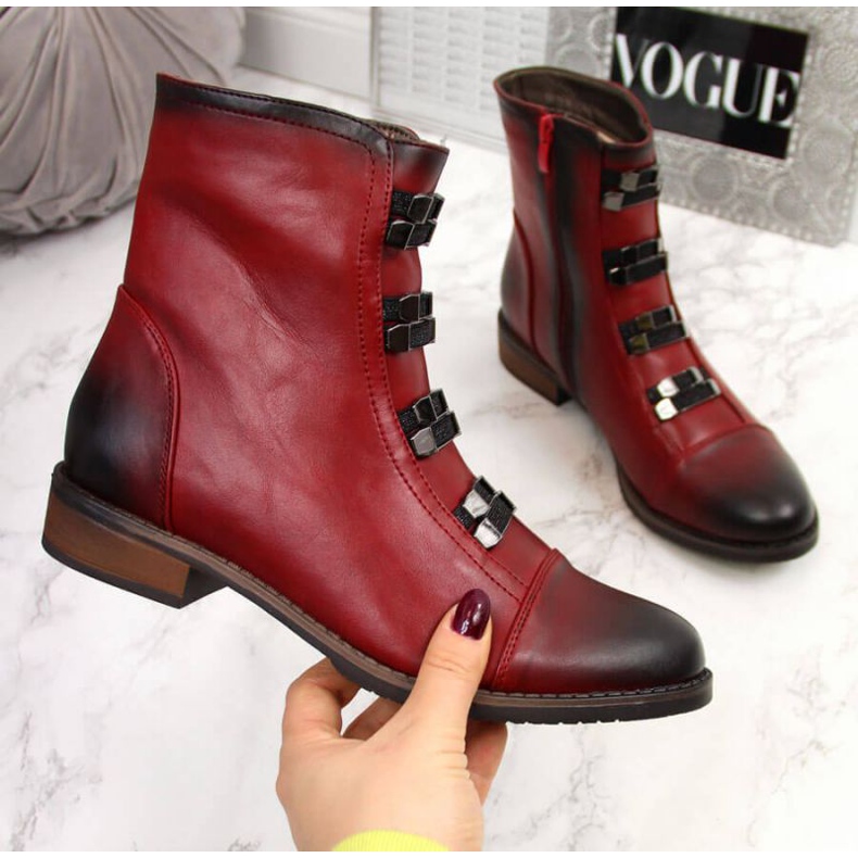 Botas aislantes Jezzi W JEZ260A rojo 1