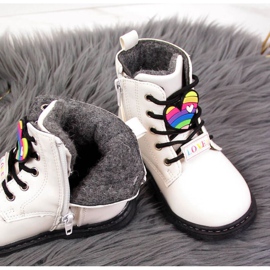 Botas de abrigo niña Jr EVE318B blanco 3