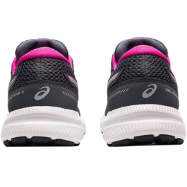 Zapatillas de running Asics Gel Contend 7 W 1012A911 025 rosado gris 4
