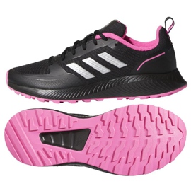 Zapatillas de running Adidas Runfalcon 2.0 Tf W FZ3585 negro rosado 1 Zapatillas de running Adidas Runfalcon 2.0 Tf W FZ3585 negro rosado 1
