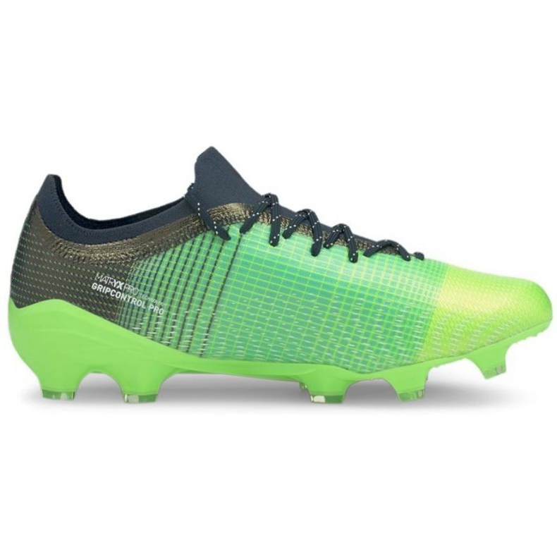 Botas de fútbol Puma Ultra 2.3 Fg Ag M 106518 03 multicolor verde 1