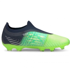 Botas de fútbol Puma Ultra 3.3 Fg Ag Jr 106529 03 multicolor verde 1