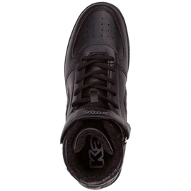 Zapatos Kappa Bash Mid Fur 242799 1111 negro 4