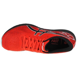 Zapatillas de running Asics Gel-DS Trainer 26 M 1011B240-600 negro rojo 2