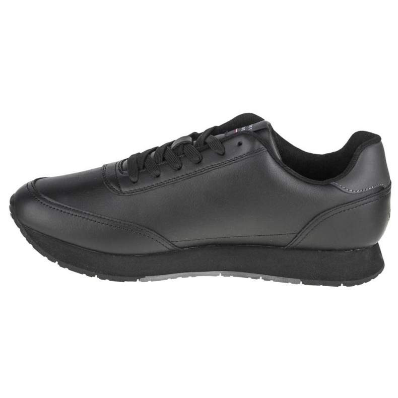 Zapatos Tommy Hilfiger Essential Runner Winter Leather M FM0FM03814-BDS negro 1