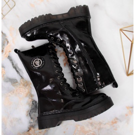 Botas altas de piel con aislamiento Filippo W PAW298 negro 5