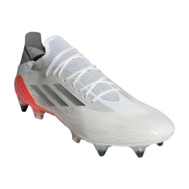 Botas de fútbol adidas X Speedflow.1 Sg M FY3358 multicolor blanco 7