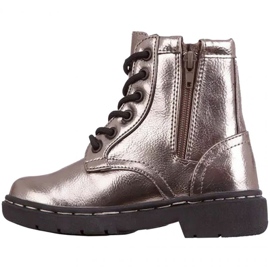 Zapatos Kappa Deenish Shine Jr 260841K 1511 blanco 2