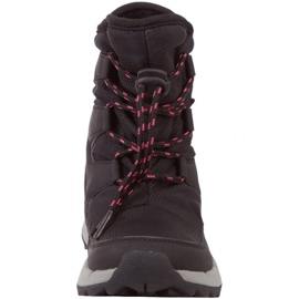 Zapatos Kappa Youma Tex Jr 260900T 1122 blanco negro rosado 3
