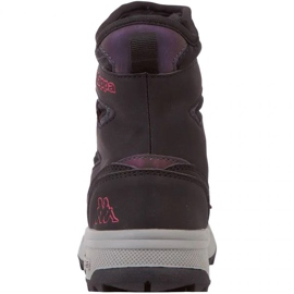 Zapatos Kappa Youma Tex Jr 260900T 1122 blanco negro rosado 4