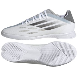 Botas de fútbol Adidas X Speedflow.3 In M FY3301 blanco blanco 1 Botas de fútbol Adidas X Speedflow.3 In M FY3301 blanco blanco 1