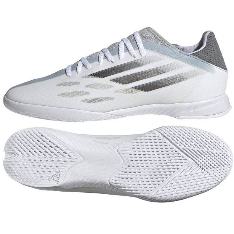 Botas de fútbol Adidas X Speedflow.3 In M FY3301 blanco blanco 1