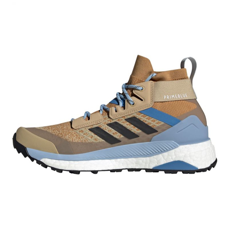 Zapatillas Adidas Terrex Free Hiker Primeblue W FZ2970 beige 1