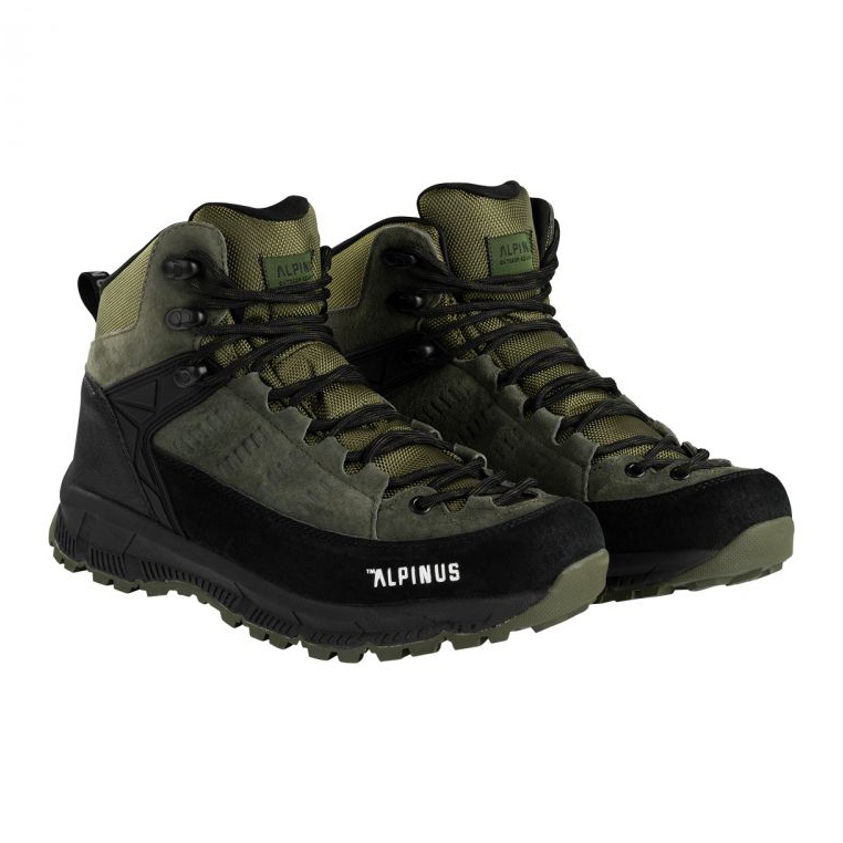 Zapatos de trekking Alpinus Brasill M JS43583 negro verde 2