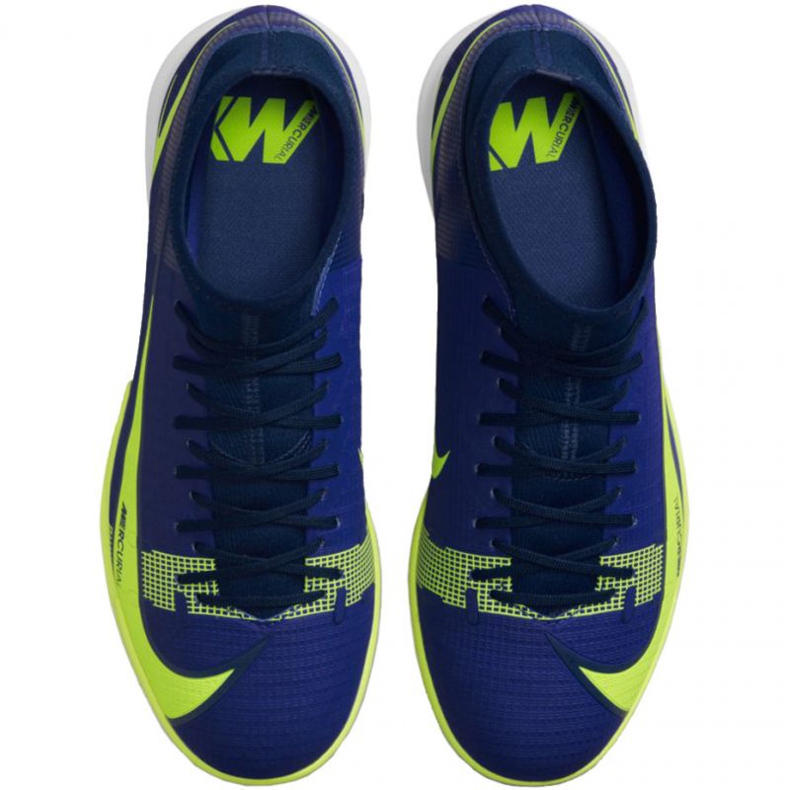 Zapatillas de fútbol Nike Mercurial Superfly 8 Academy Ic M CV0847 474 azul verde azul 1 Zapatillas de fútbol Nike Mercurial Superfly 8 Academy Ic M CV0847 474 azul verde azul 1