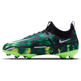 Zapatillas de fútbol Nike Phantom GT2 Academy Df Sw Mg Jr DM0742-003 multicolor verde 1