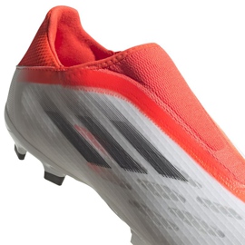 Botas de fútbol adidas X Speedflow.3 Ll Fg M FY3274 multicolor blanco 3
