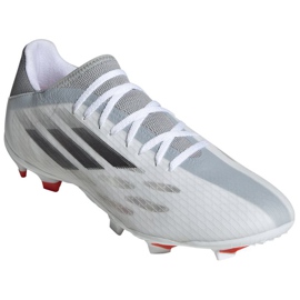 Botas de fútbol adidas X Speedflow.3 Fg M FY3295 multicolor blanco 3
