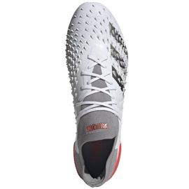 Botas de fútbol adidas Predator Freak.1 L Sg M FY6268 blanco blanco 2