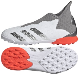 Botas de fútbol adidas Predator Freak.3 Ll Tf Jr FY7868 blanco blanco 1