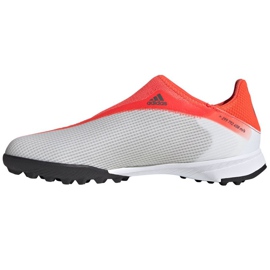 Botas de fútbol adidas X Speedflow.3 Ll Tf Jr FY3254 multicolor naranjas y tintos 1