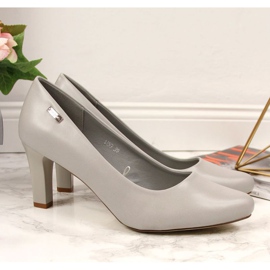 Zapato de salón Sergio Leone W SK39G gris 4